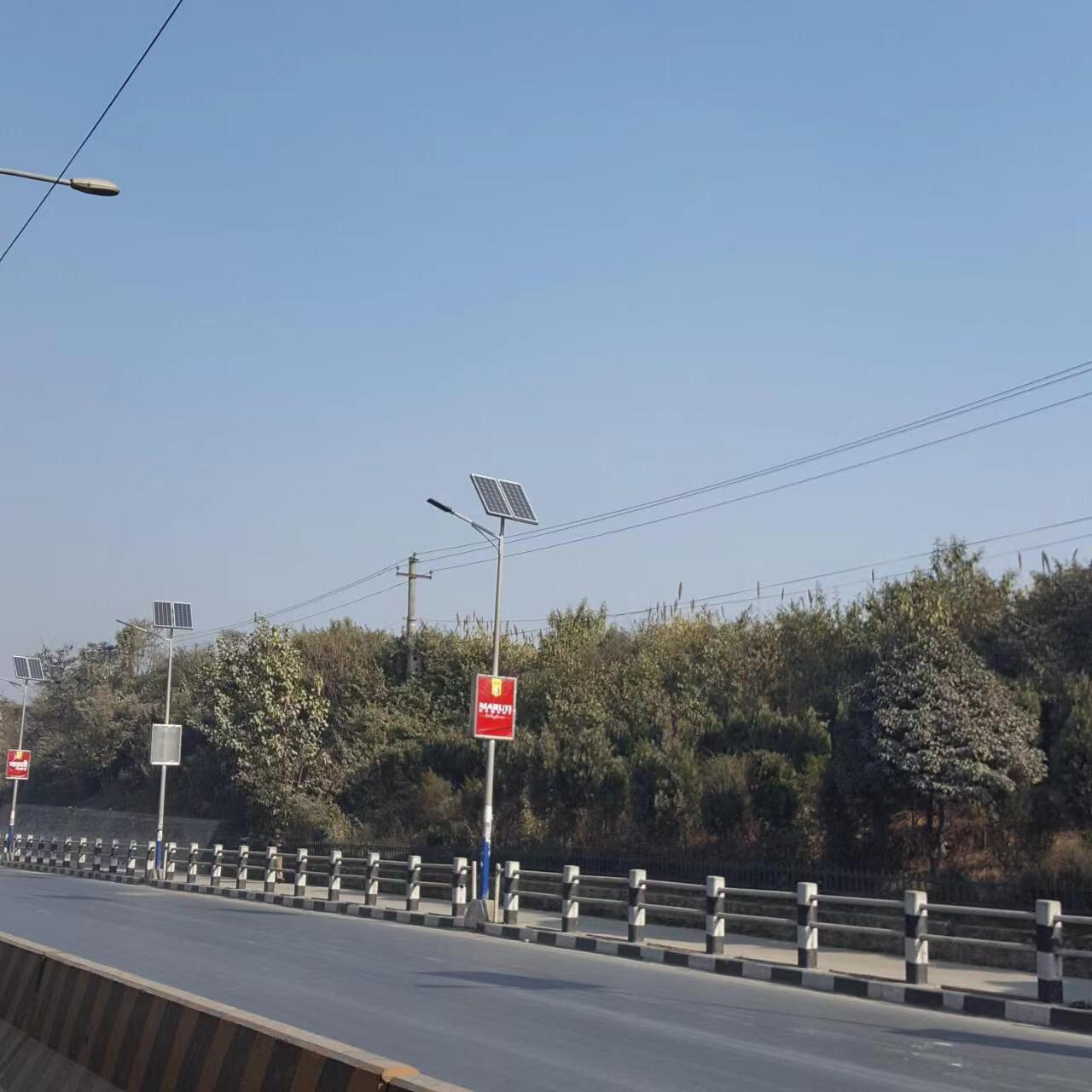 Nepal solar street light 1