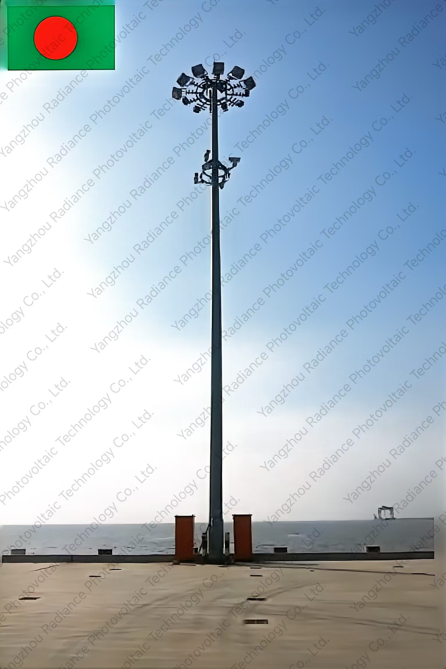  Bangladesh 25M High Mast Pole 
